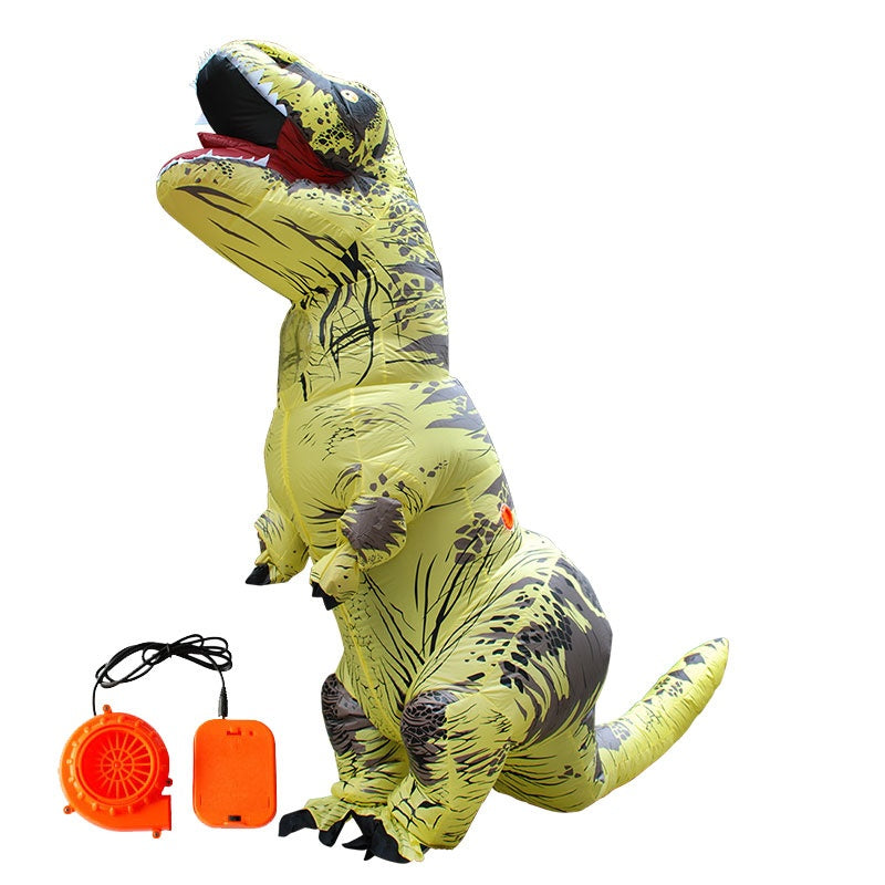 Cartoon Doll Costume Jurassic Tyrannosaurus Dinosaur Cosplay Inflatable