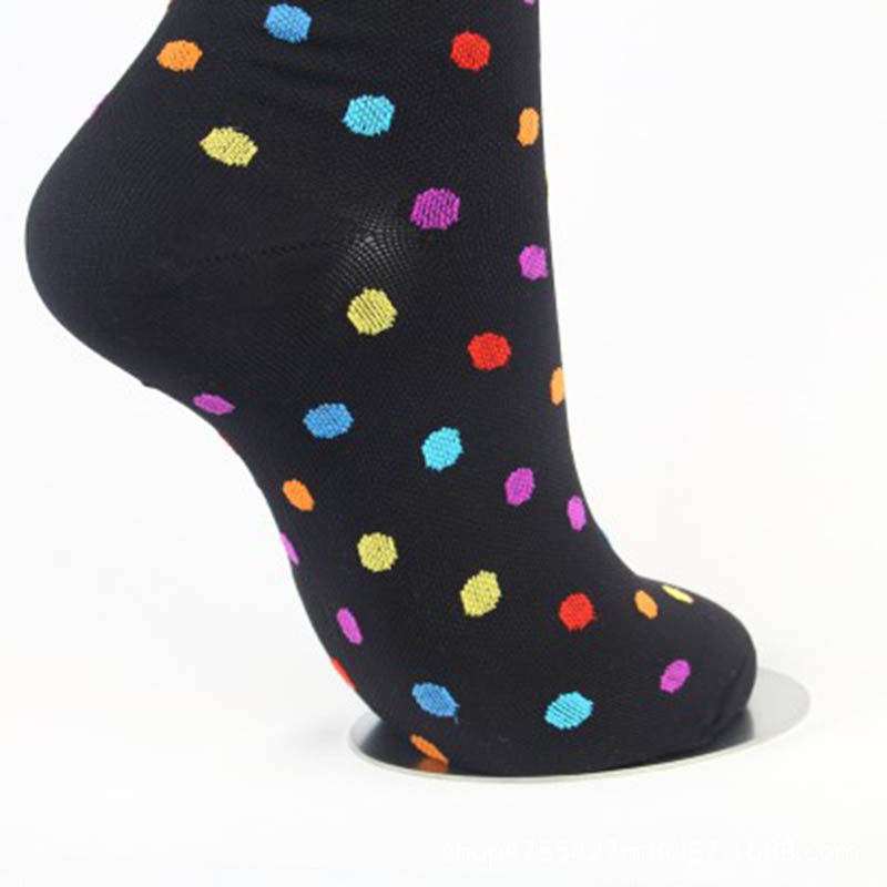 Outdoor Fashion Sports Polka Dot Fashion Socks